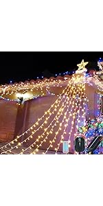 Amazon.co.jp: クリスマスツリー LED イルミネーション ライト 電飾