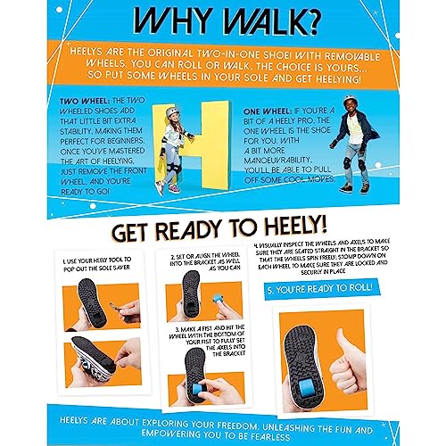 Heelys HLY-G2W-8357, Scarpe con le Ruote