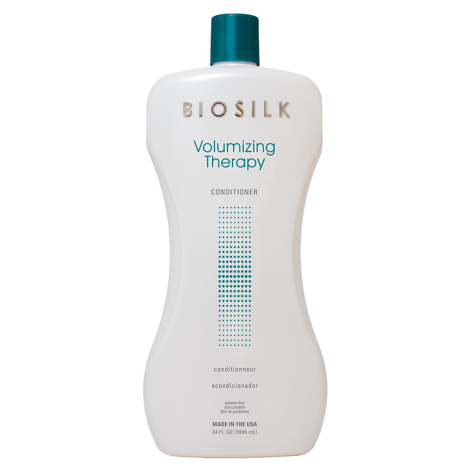 Volumizing Therapy Conditioner by Biosilk for Unisex - 34 oz Conditioner, White, 963.9 g (Pack of 1)