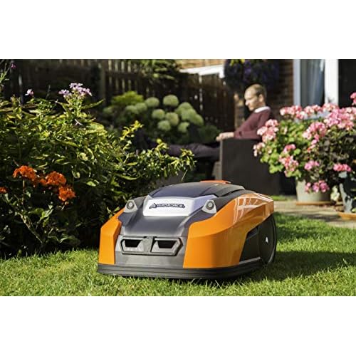 Bild 6 YARD FORCE Mähroboter X50i bis zu 500 qm-Selbstfahrender Rasenmäher Roboter mit WLAN-Verbindung, App-Steuerung, iRadar Ultraschallsensor, Kantenschneide-Funktion und bürstenloser Motor, schwarz/orange