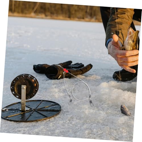 Kisangel 6pcs Fishing Leaders High Strength Wire miniatura 4
