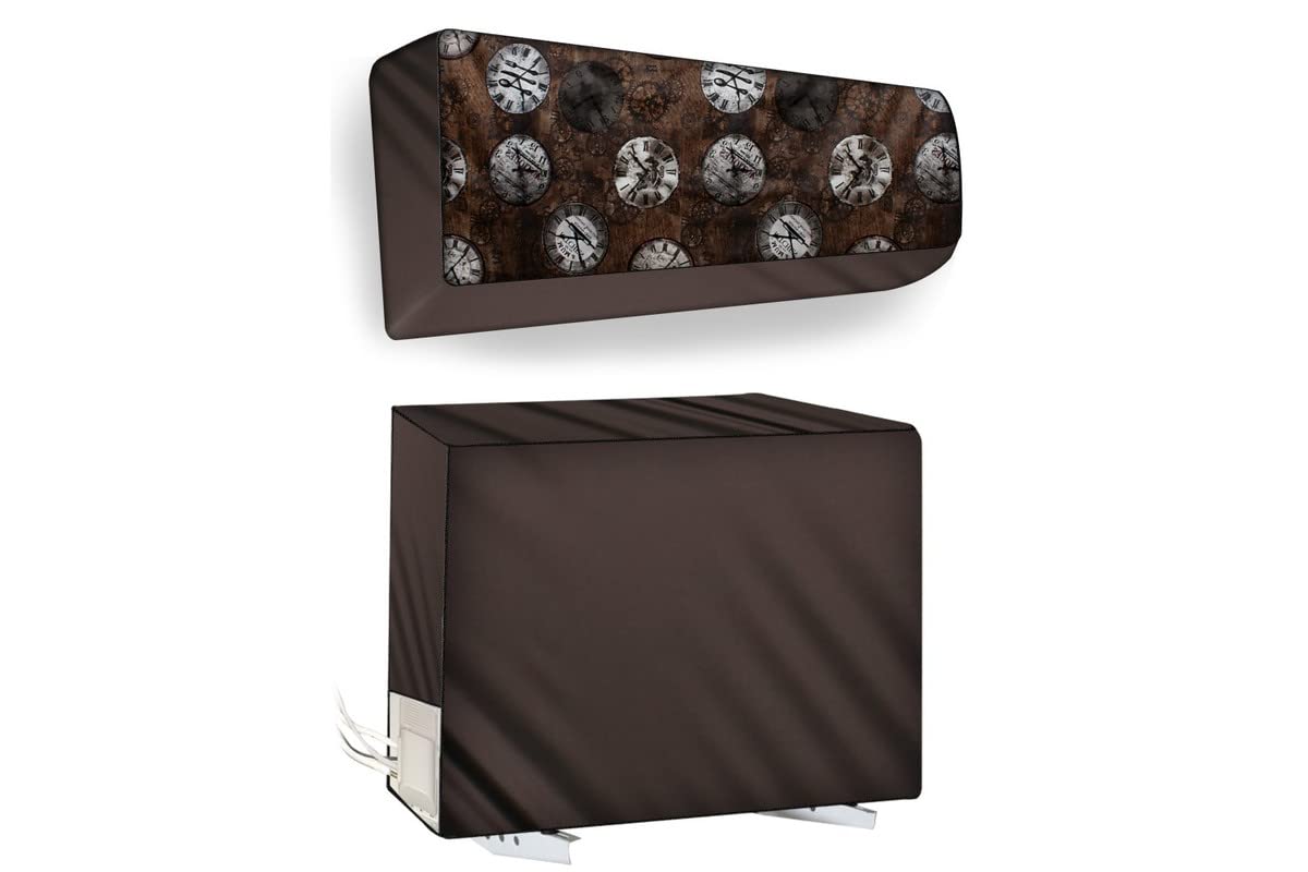The Furnishing Tree Split AC Cover set of Indoor and Outdoor Unit used for 1.5 Ton HITACHI SHIZEN RSQG318HFEOZ1 Analog Pattern Coffee on Coffee base (B0BHW2B17T) Amazon Price History, Amazon Price Tracker