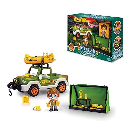 Pinypon Action Wild. Pickup de Rescate para niños y niñas de 4 a 8 años (Famosa 700016301)