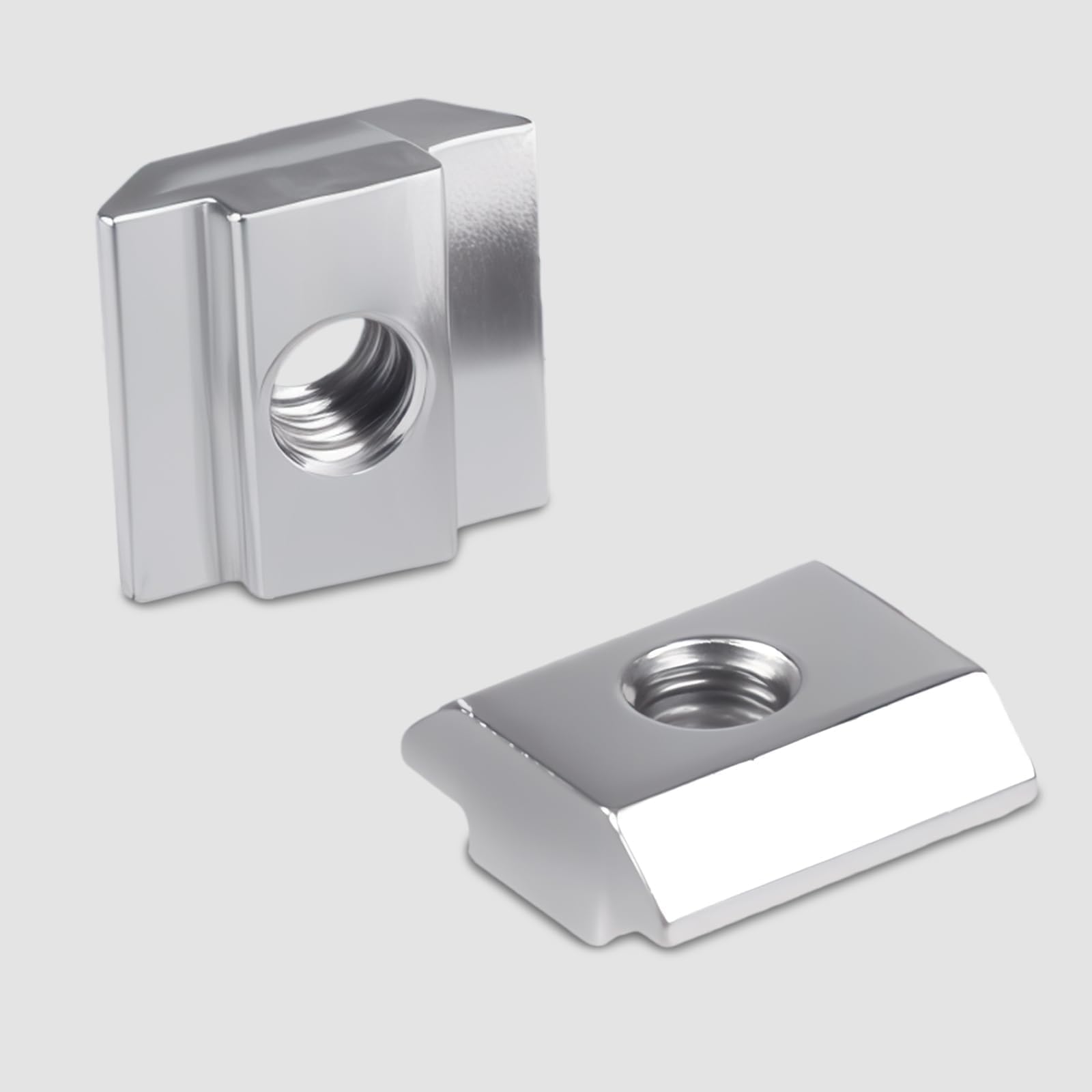 40 Piezas Deslizante Tuerca M5 Tuerca en T European Standard Tuercas Deslizantes Serie 20 Carbono Tuerca de Ranura para Accesorios de Perfil de Aluminio Perfiles de Extrusión de Estándar