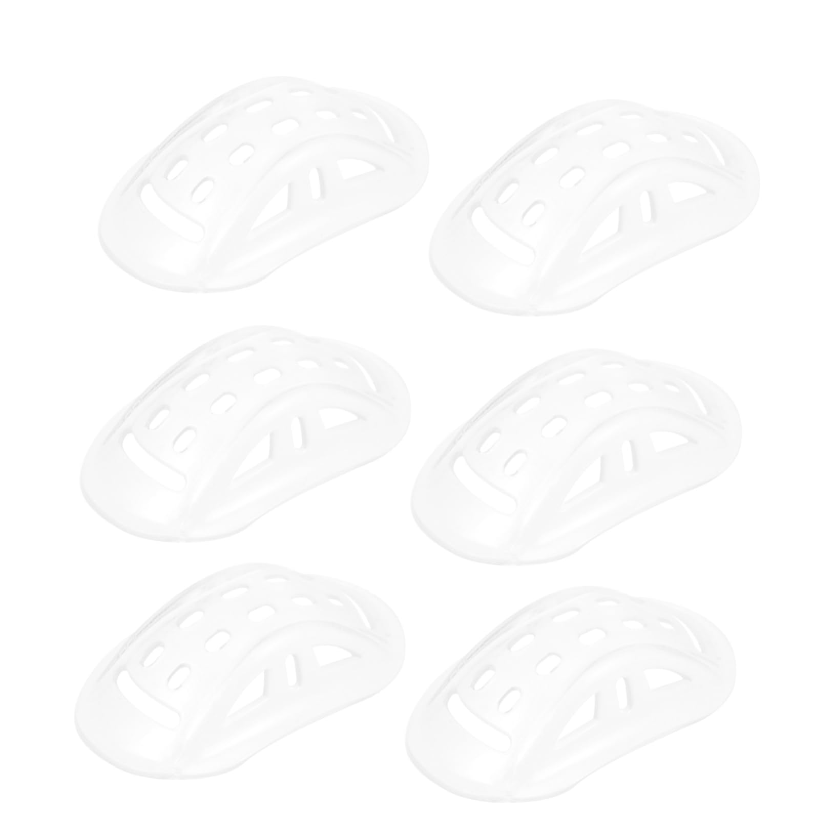 Toddmomy 6pcs Chin Pad for Helmets Chin Strap Cup Accessories Compatible Bike and Electric Helmets Made of High-durability Material