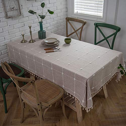 Nappe polyester petit frais lavable pour table de pique-nique et café