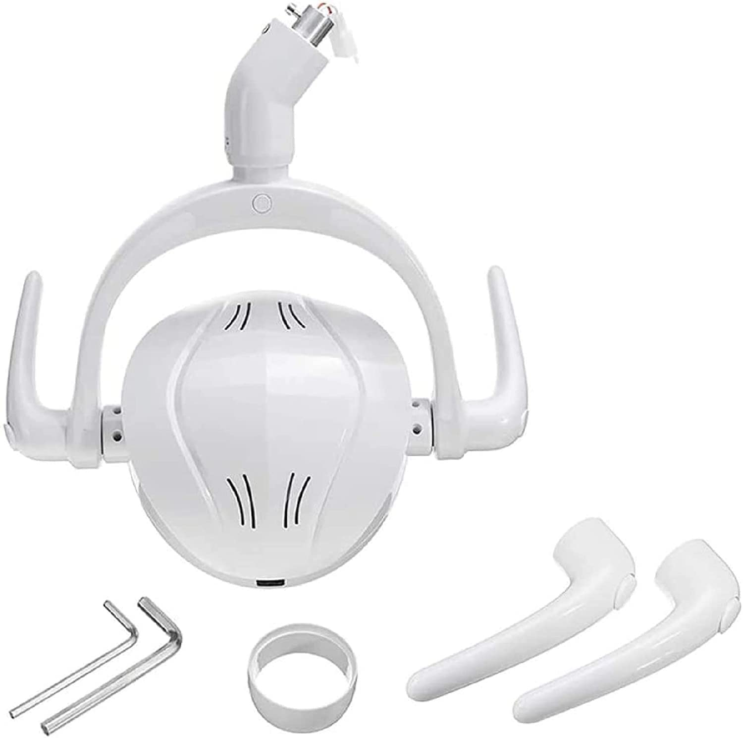 Medizinische Untersuchungsleuchten Zahnärztliche Orale Untersuchungsleuchte, Kaltlicht-Deckensensor-Schattenlose Lampe Mit 6 Hochleistungs-LEDs, for OP-Geräte Auf Behandlungsstühlen (Size : 22mm)