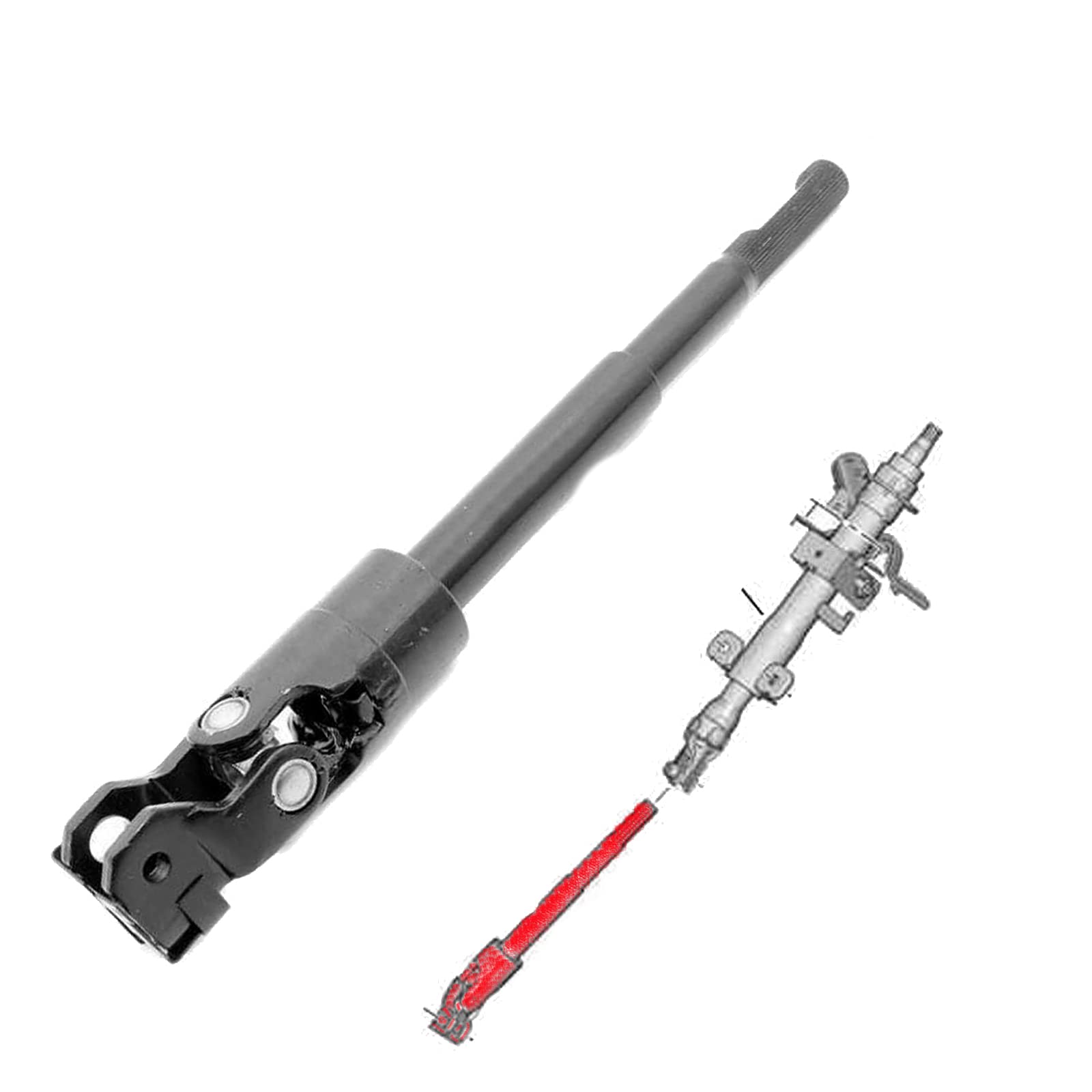 Traverse Biellette Crémaillère Croisillon de Colonne de Direction compatible pour BERLINGO PARTNER - 4103H4 4103.H4