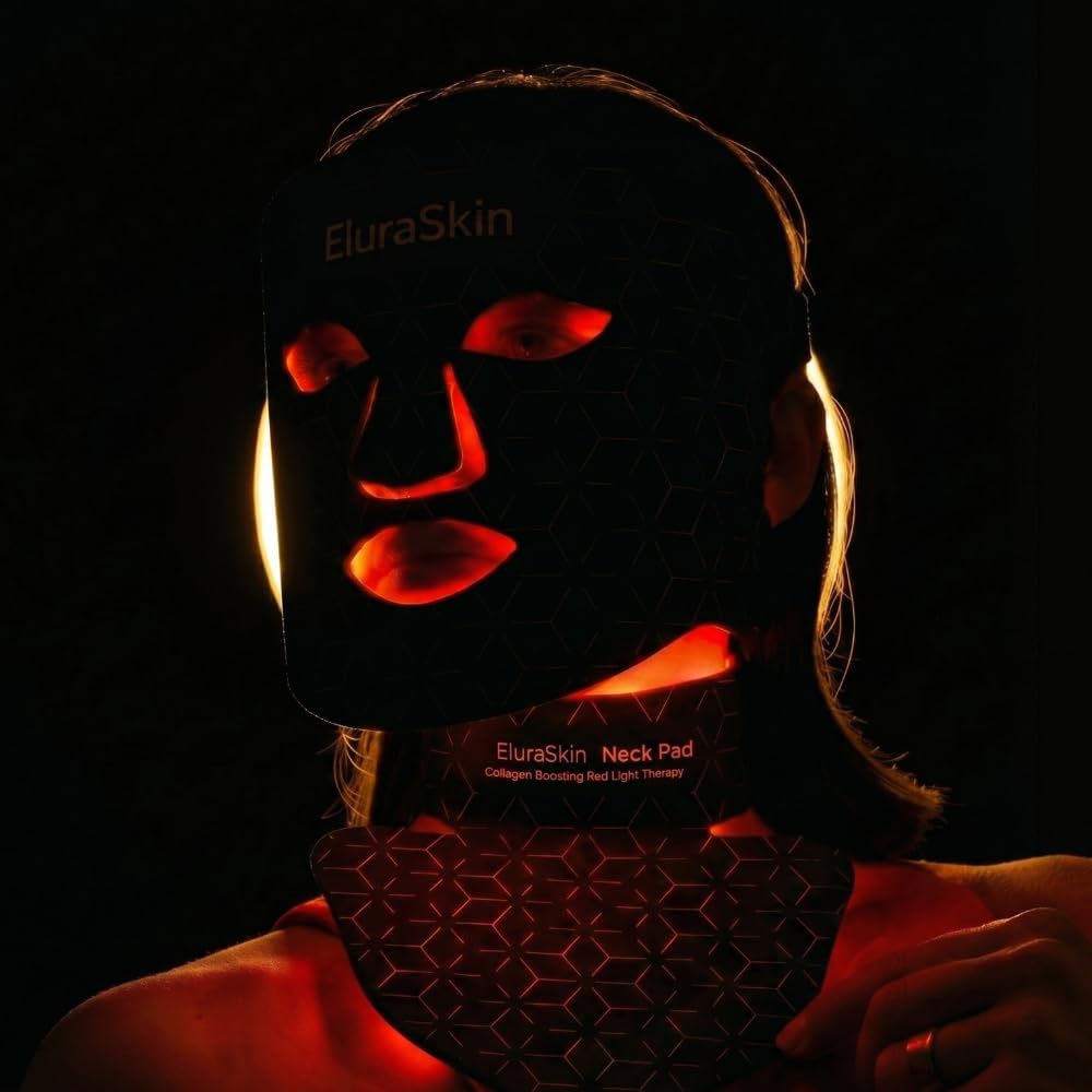 Eluraskin Masque LED Lumiere Rouge