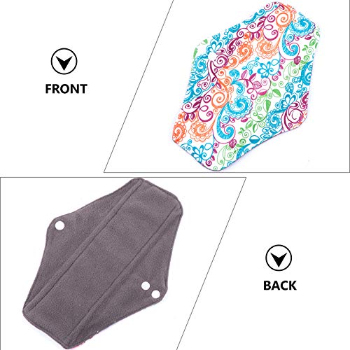 DOITOOL Bambu Reutilizável Feminino de Algodão Feminino para Almofada de Pano Carvão Ao Ar Livre Men