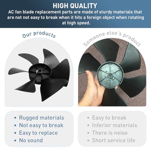 TNITRIB for Dometic 3310709.005 Fan Blade Replacement Rv Conditioner Part, Air Conditioner Parts by TNITRIB - Image 4