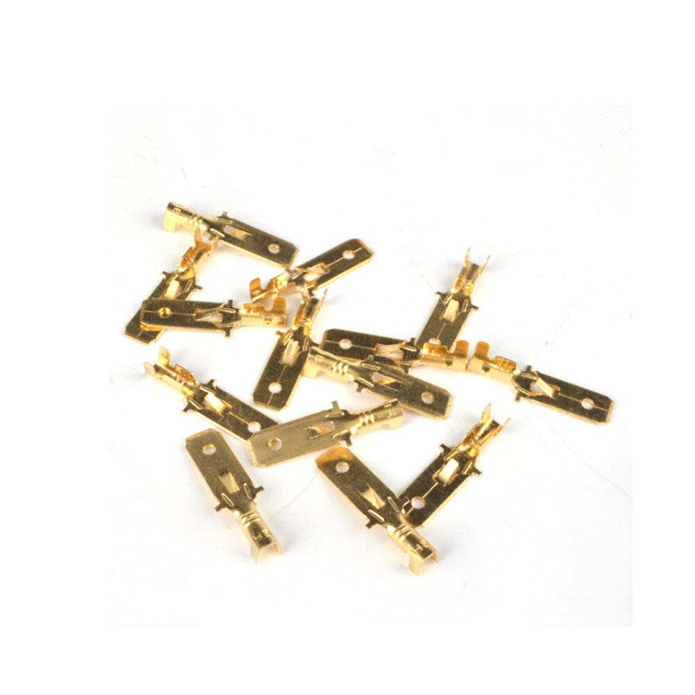 Senrise, 10 peças, conector de fio elétrico automotivo, 6,3