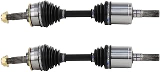 CV Axle Front Pair, CV Joint Axle Drive Shaft Replacement Constant Velocity Half-Shaft Assemblies for Isuzu Axiom 3.5L 4WD 2002 2003 2004, for Isuzu Rodeo 3.2L 4WD 2002 2003 2004 Driver Passenger Side