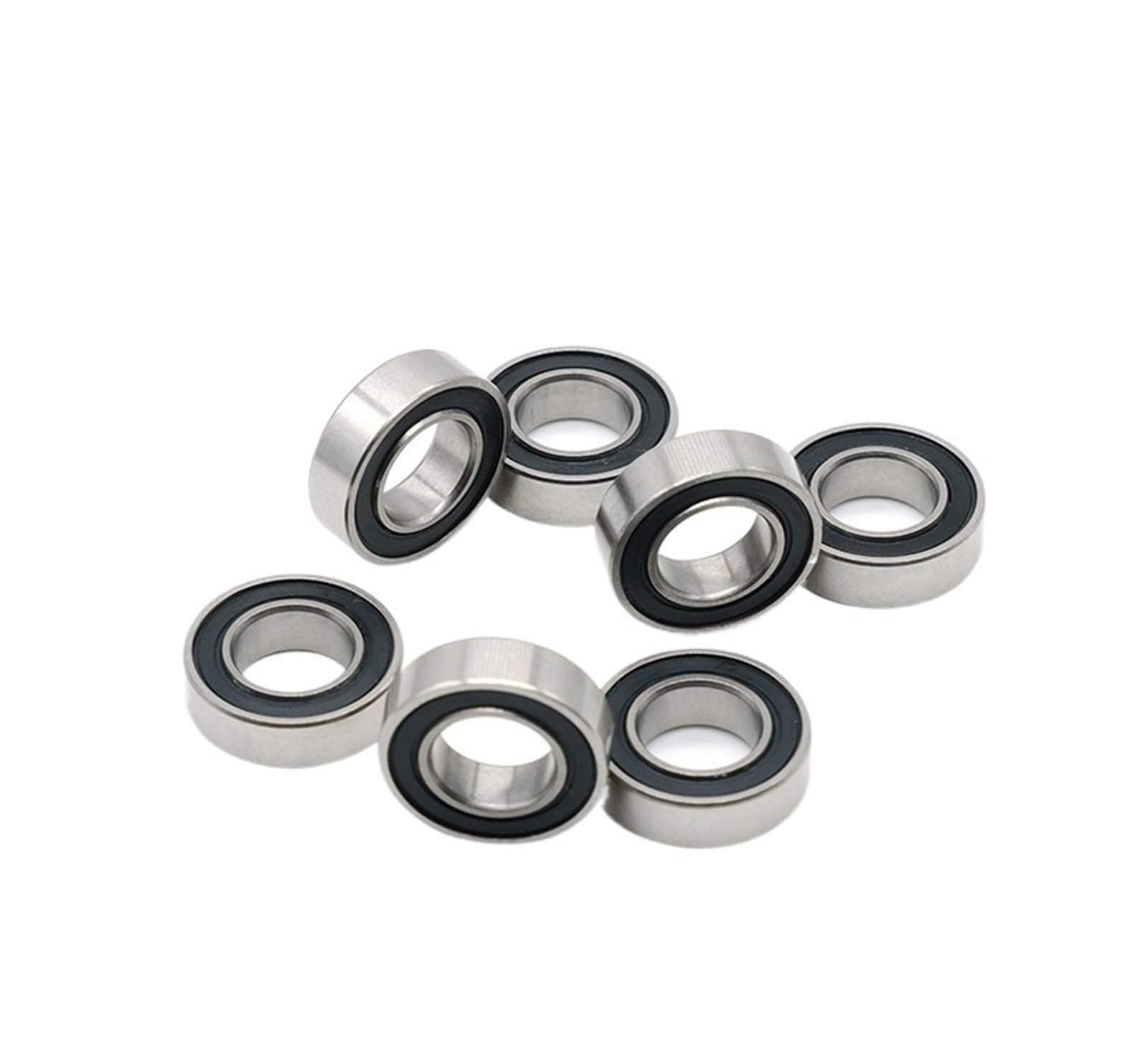 Bimetaliczna tarcza uszczelniająca Mikro łożysko zwykłe 1 szt. S689RS 9x17x5mm ABEC-9 Hybrydowe łożyska ceramiczne ze stali nierdzewnej Łożysko uszczelnione gumą