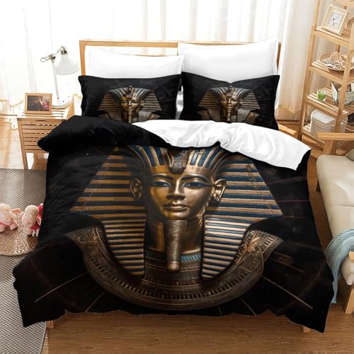 Masque de l'Égypte Antique Parure Couette 3D Idée Cadeau Histoire Ados - 3