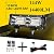 ZhanGe 12.5FT Folding Ladder - Aluminum Telescopic Extension Soft Close Climb Folding Step Ladder Extends - Climb Up to Loft or Attic w/Multi-Functional Work Ladders - 150kg Load, En131 Safety