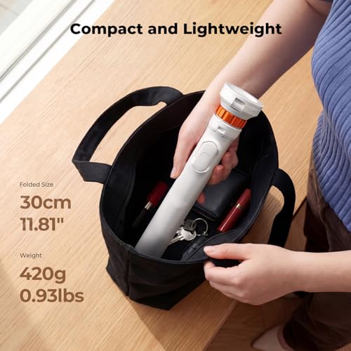 Image of K&F CONCEPT 63'' Magnetic Selfie Stick Tripod | Lightweight Cellphone Stand with Remote, Compatible with iPhone 17 Pro Max /16 /15 /14 /13 /12 Series and All Phones, MS19