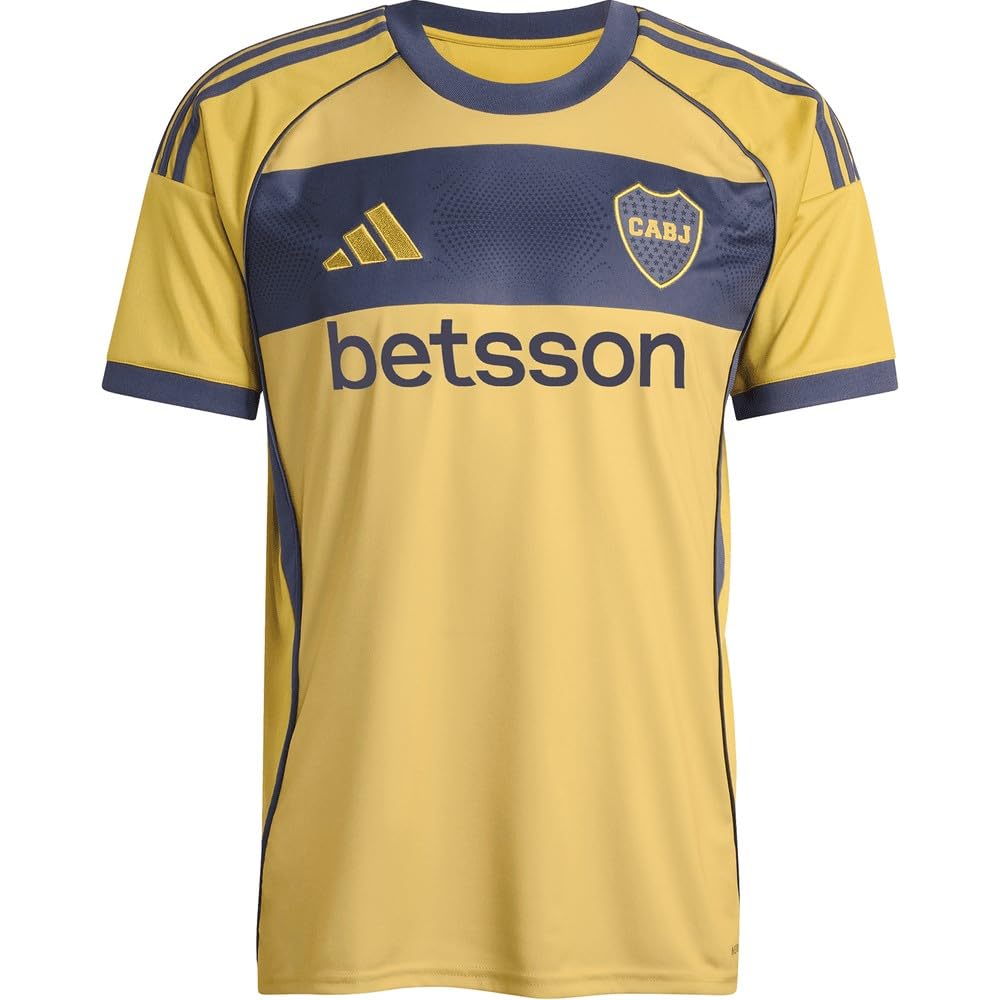 Boca Juniors Away JSY 2025/26 - Yellow (US, Alpha, Medium, Regular, Regular)