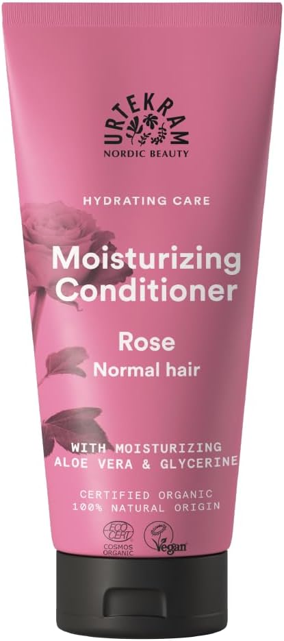 Urtekram Organic Rose Conditioner, Pink, 180 ml