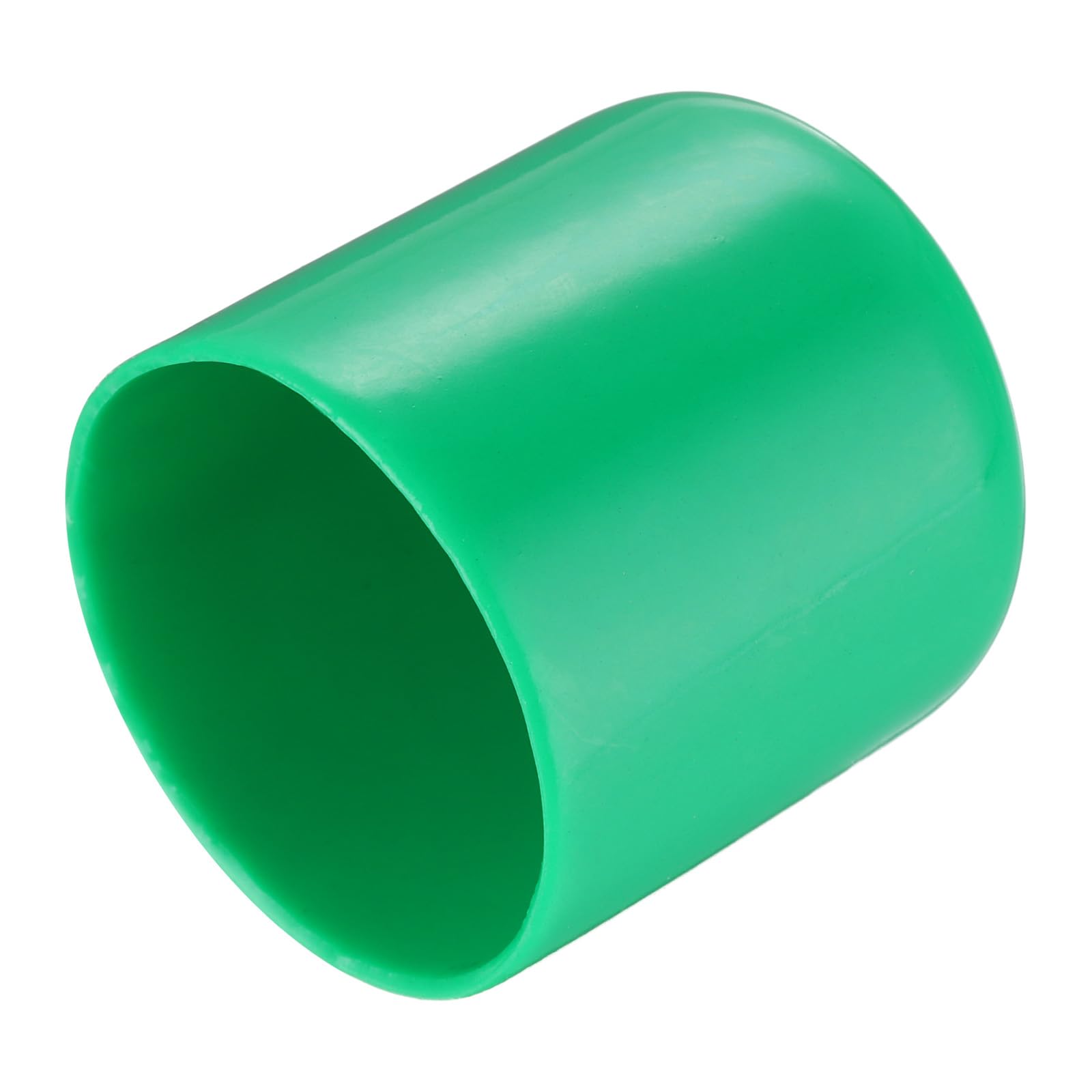uxcell 20pcs Rubber End Caps 36mm(1 7/16") ID Vinyl PVC Round Tube Bolt Cap Cover Screw Thread Protectors Dark Green