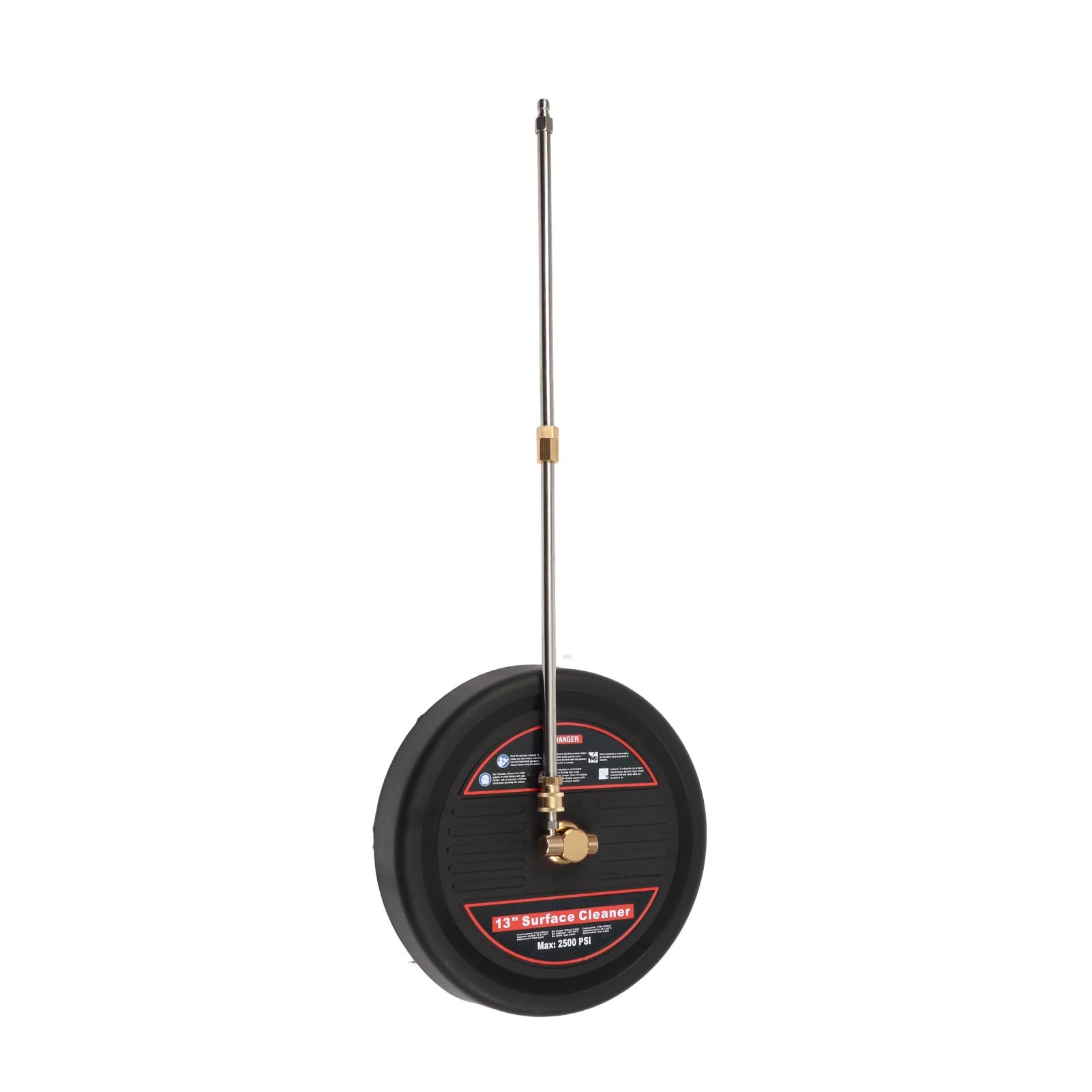 Jeffergarden Accesorio para Limpiador de Superficies para Lavadora a Presión de 13 Pulgadas, Limpiador de Superficies para Lavadora Eléctrica de Latón y Acero Inoxidable ABS, 2500 PSI, 140 °F,