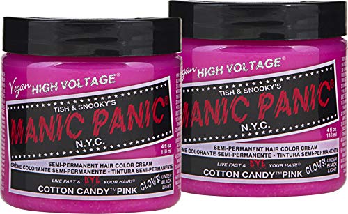Manic Panic Cotton Candy Pink Hair Dye 2 Pack