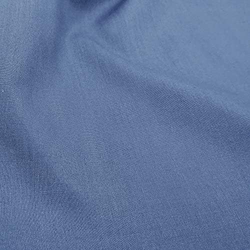 Black (Pre-Cut) Poly-Cotton Fabric by The Metre Material for Sewing Patchwork Quilting Embroidery Dressmaking 112cm Width (1 Metre)