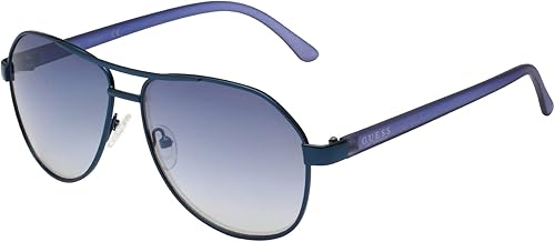 GUESS Factory - Aviadores de metal degradado para hombre