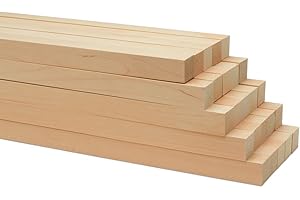 Wood Square Dowel Rods 1 inch x 36 by Woodpeckers