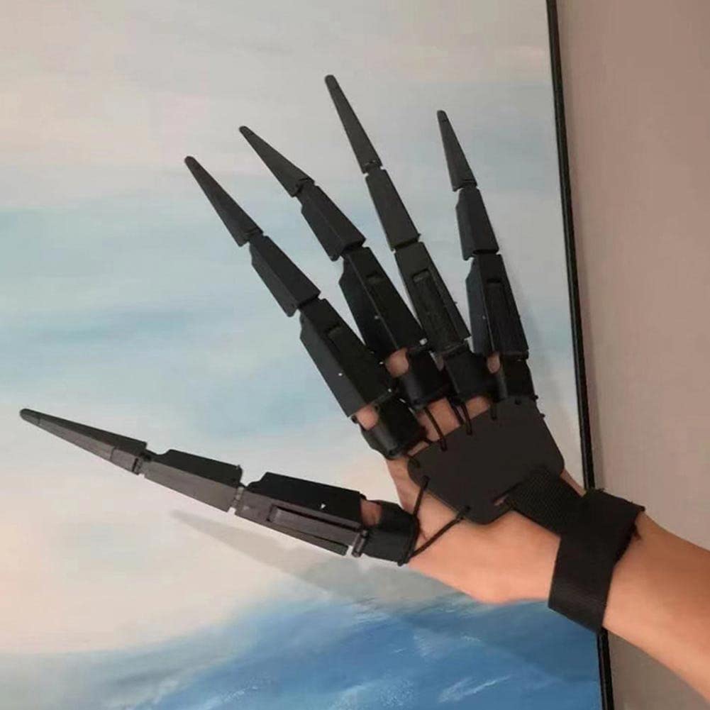 Halloween Joint Finger, Wearable Halloween Skeleton Hands, 3D Printed Finger Extension, Skeleton Finger Gloves - Image 3