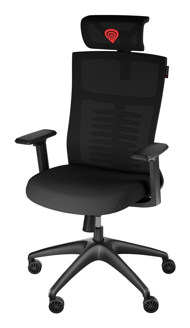 Genesis Silla ERGONÃ“Mica ASTAT 200 Negra