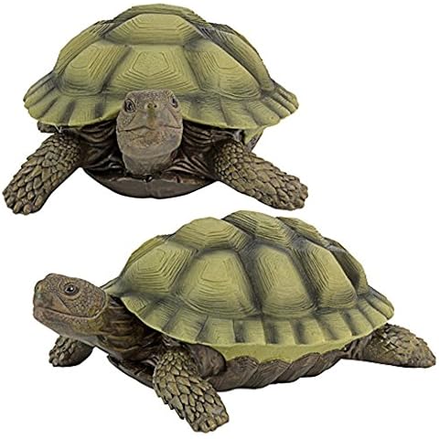 Design Toscano Turtle Garden Statue, Set of 2 Cover