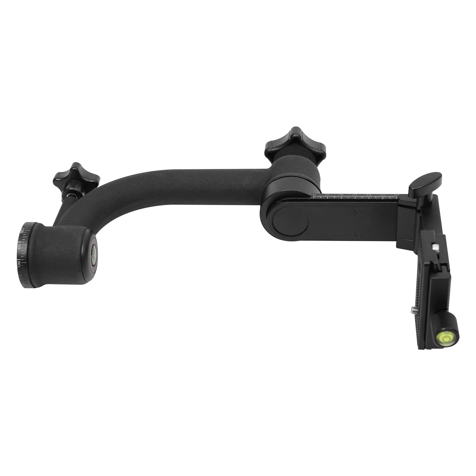 Treppiede Gimbal, testa panoramica a 360°, con attacco filettato da 1/4", per fotocamere DSLR, capacità di carico fino a 20 kg