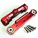 Aluminum Rear Suspension Link Mount Red for Armma AR330186 AR330379(Rear) AR330229 Felony Infraction Kraton Limitless Mojave Outcast Notorious Senton Tailon Typhon