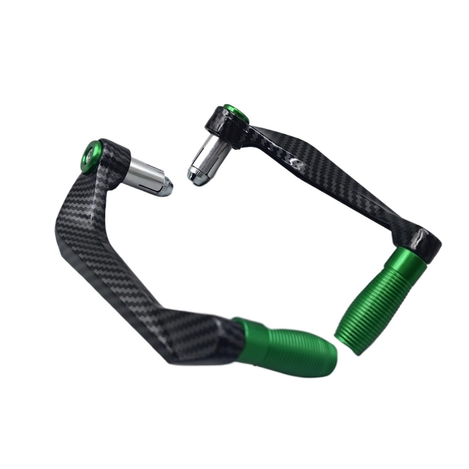 Kehfbsowm Green Motorcycle Bow Guard Motorcycle Aluminum Alloy Handlebar Brake Clutch Lever Hand Guard Protector Scooter Accessories Handguard Handguards Guards