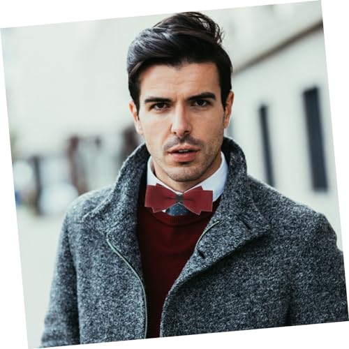Set de Corbata de Moño y Prendedor para Hombre miniatura 6