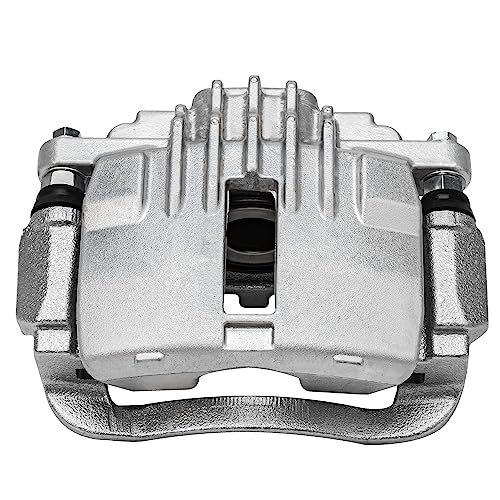 Image of Detroit Axle - Rear Brake Kit for Chevy Blazer S10 GMC Jimmy Sonoma | Isuzu Hombre Olds Bravada, Drilled & Slotted Brake Rotors Disc Brake Calipers Ceramic Brake Pads Replacement