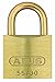 ABUS 55MB/30 C KD 55 All Weather Solid Brass Keyed Different Padlock, 1.25-Inch
