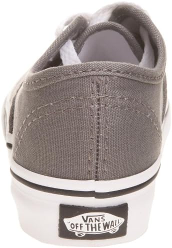 Vans Kids Authentic Skate Shoe - Pewter/Black - 1.5 Review | Image 2