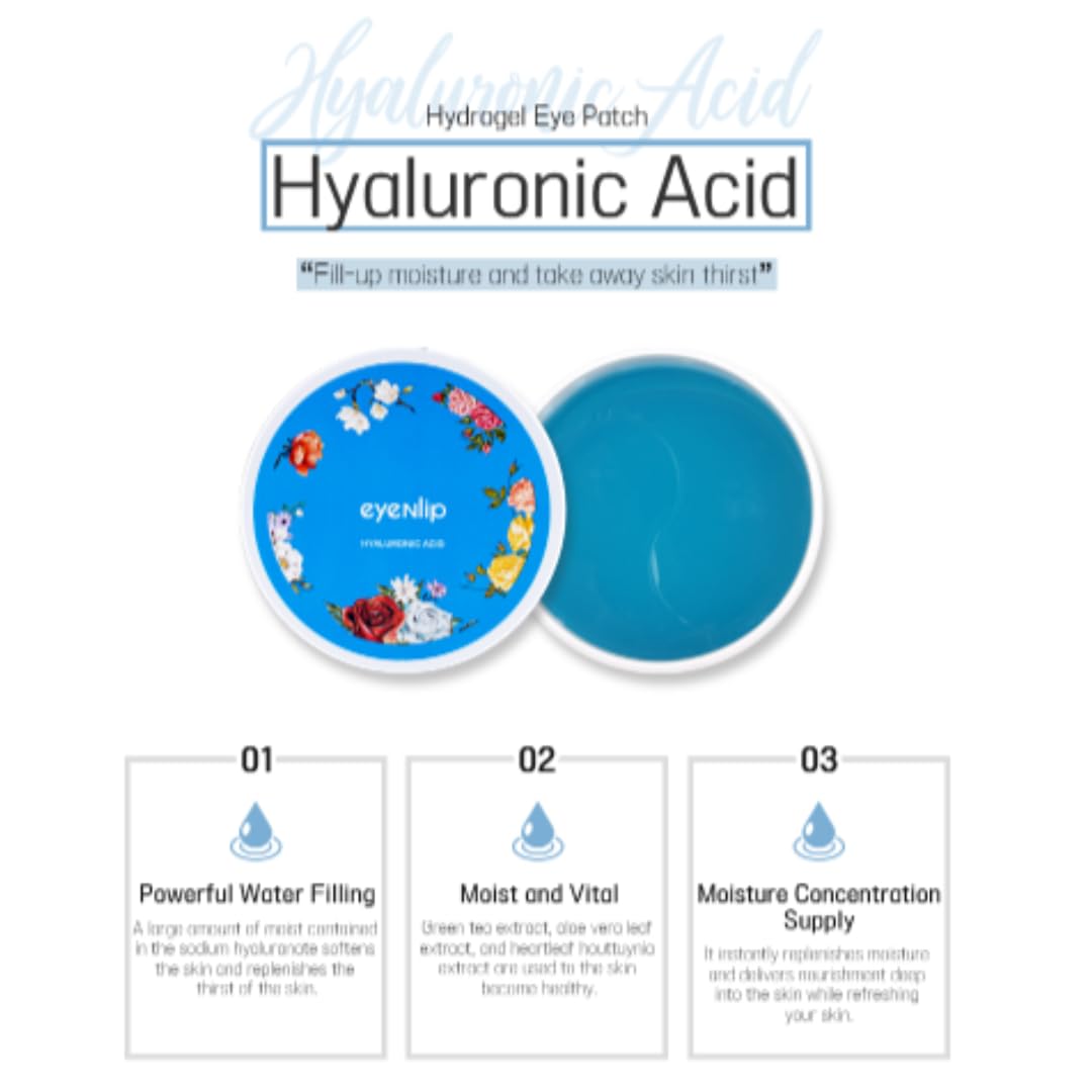Eyenlip Beauty Hyalüronik Asit Içeren Hidrojel Göz Maskesi 60 Adet