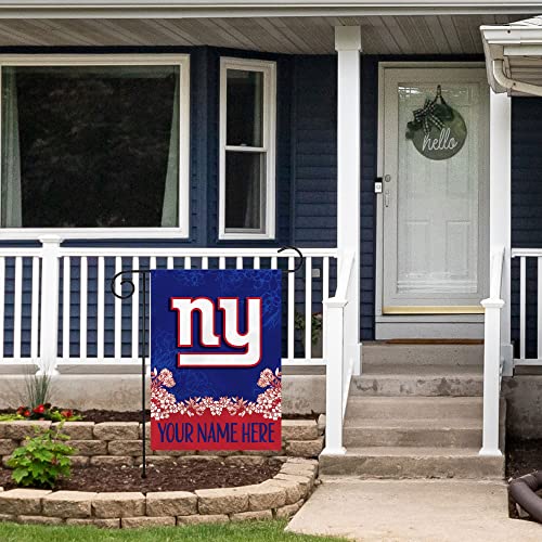 Image of Rico Industries NFL Standard /Primary Personalized 13 inch x 18 inch Double Sided Garden Flag