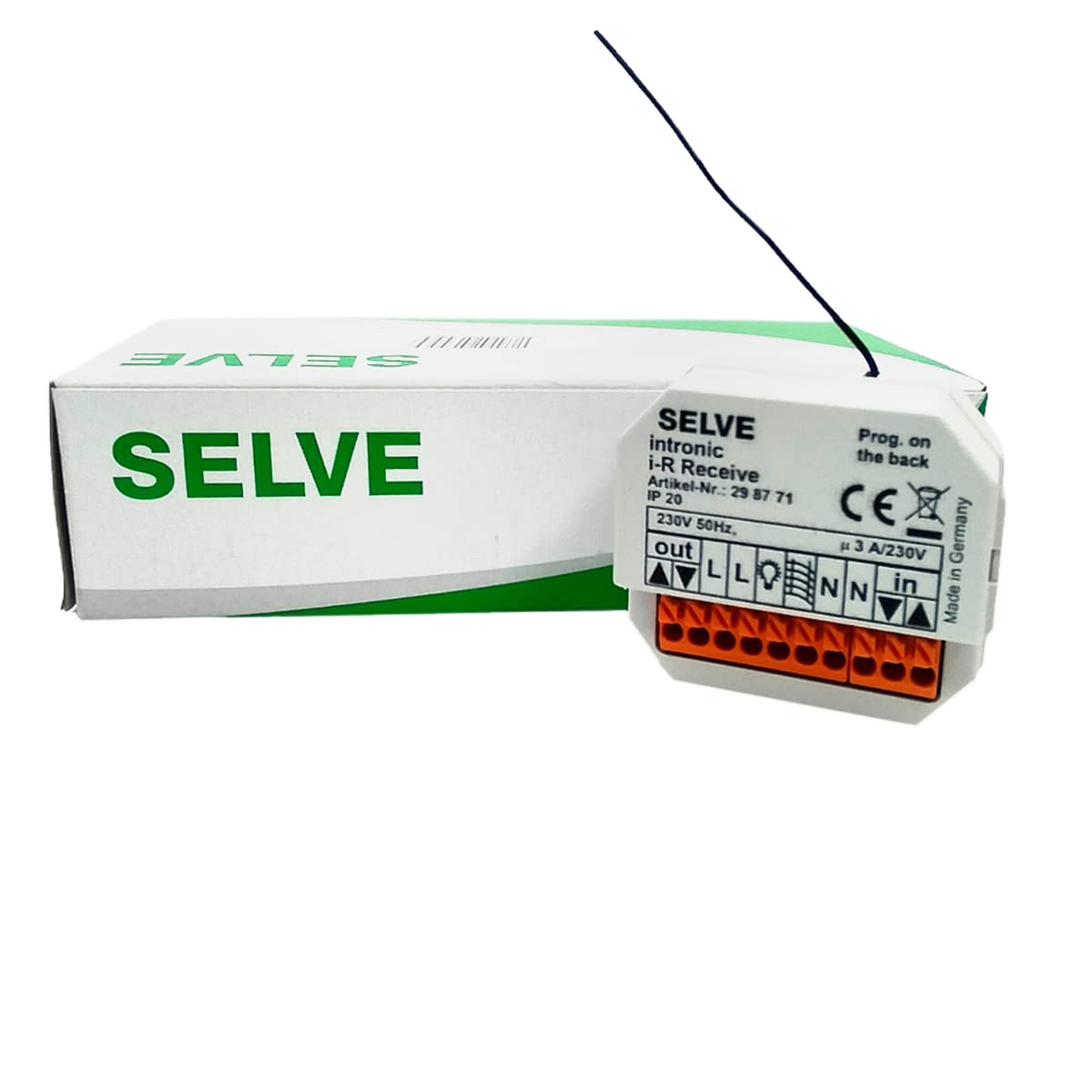 Selve i-R 298771 Récepteur radio Receive pour l'équipement ultérieur des moteurs de volets roulants