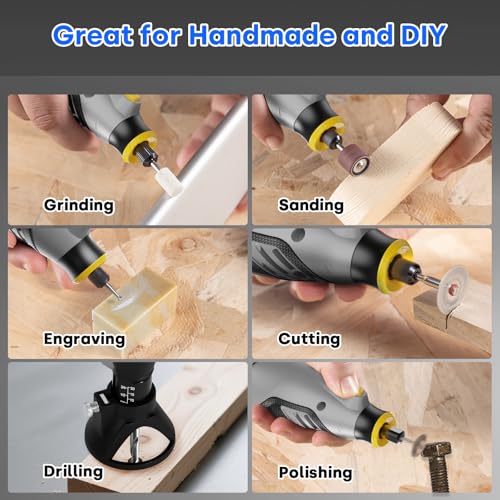 Enventor 130W Rotary Tool with 204pcs