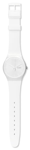 Swatch New Gent BIOSOURCED White Rebel Quartz Watch