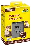 Neudorff MarderStopp 50m&sup2; - Vertreibt Marder sofort und dauerhaft aus Autos, Wohnwagen, Dachb&ouml;den und Garagen. Anti Gew&ouml;hnungseffekt, batteriebetrieben, 1 St&uuml;ck