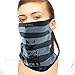 BASICO Unisex All Ages Bandanas Infinity Scarf Seamless Face Tube Mask Balaclava (Grey)