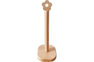 Wooden Paper Towel Holder, A Cute Apartment Decor Piece