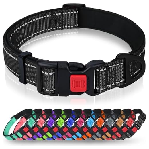 Taglory Hundehalsband für große Hunde