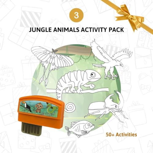 Image of Smart Sketcher 2.0 Drawing Projector Set, 4-in-1 Bundle with Jungle & Ocean Packs, 180+ Activities, Educational Art Toy, Birthday Gift for Kids 5+