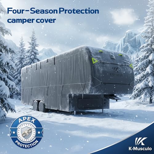 K-Musculo 5th Wheel RV Cover 33-37FT